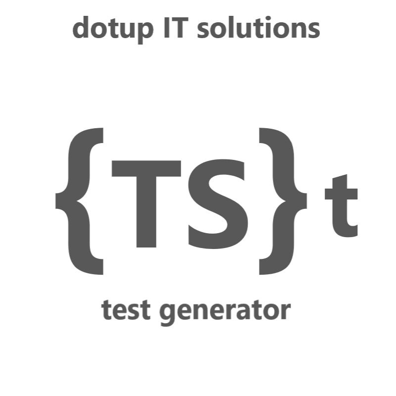 Typescript test generator - PREVIEW